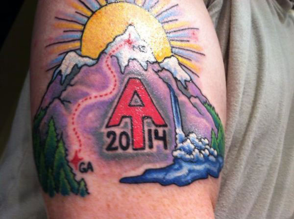 Hiking Tattoo