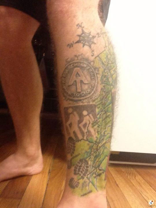 Hiking Tattoo