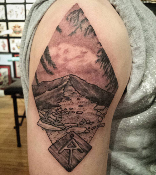 Hiking Tattoo