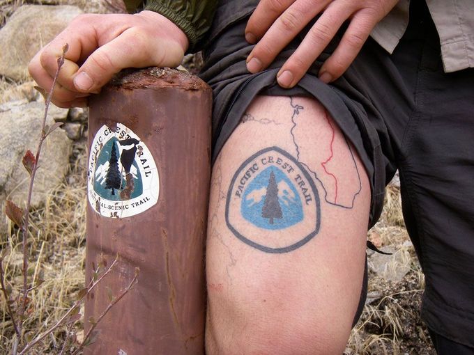 Hiking Tattoos