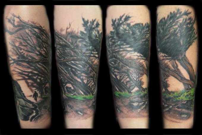 Hiking Tattoo