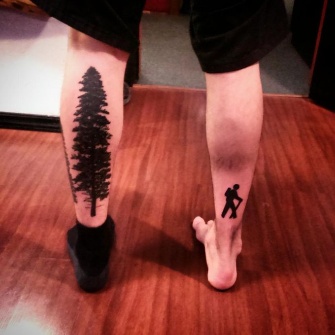 Hiking Tattoo
