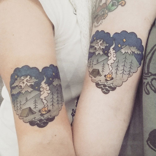 Hiking Tattoo