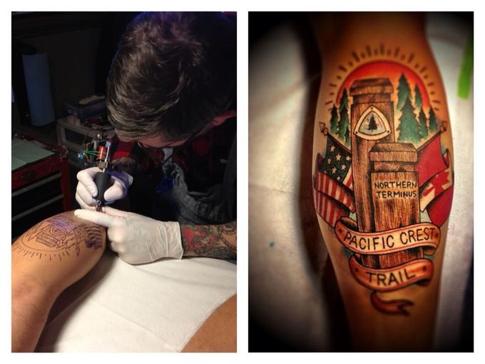 Hiking Tattoo