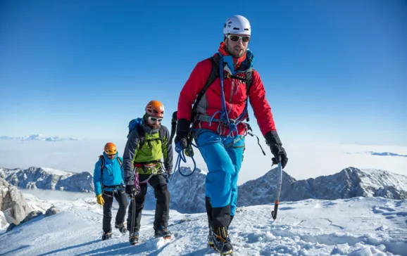 mountaineering clothing helmet gear equipment