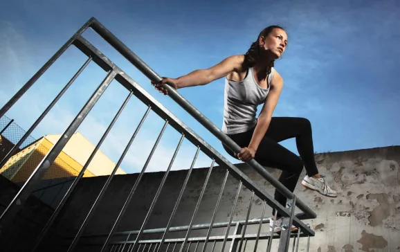 parkour banned lady large