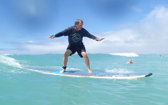 surfing style