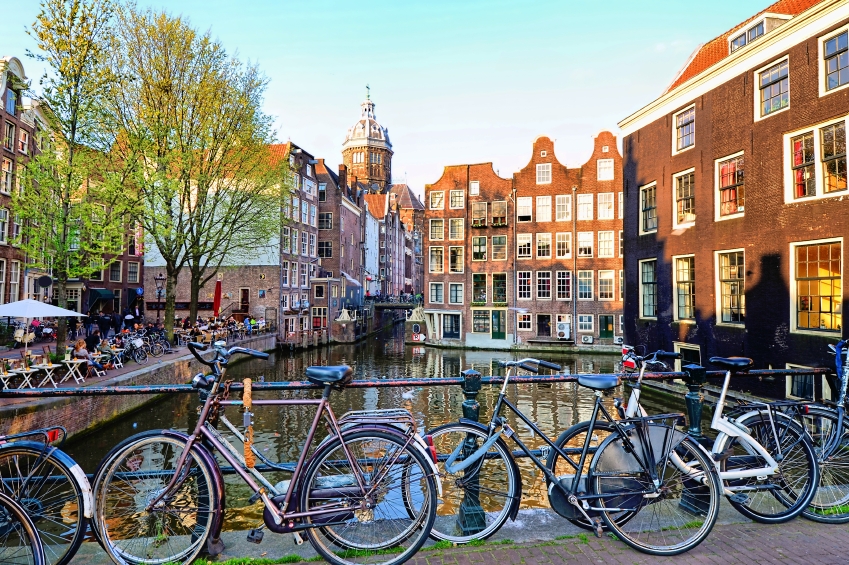 cycling most in the world per capita country amsterdam
