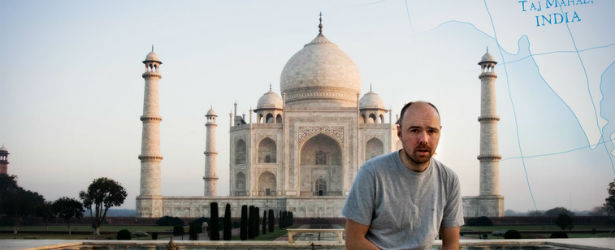 Karl Pilkington Taj Mahal