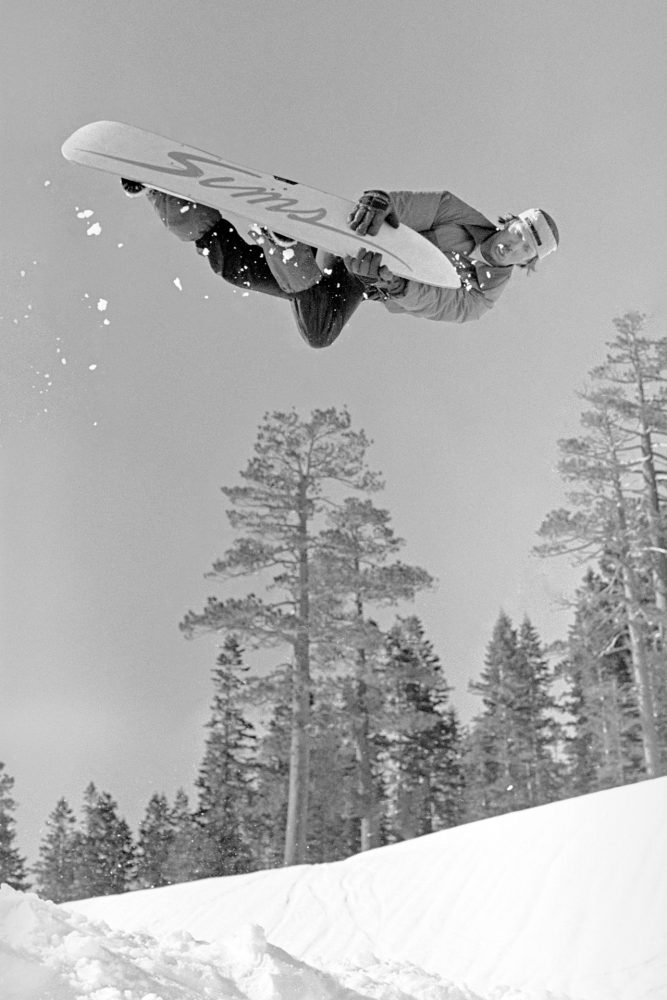 Terry Kidwell father of freestyle Donner quarterpipe 