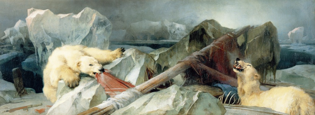 Man Proposes God Disposes Sir Edwin Landseer Franklin Expedition Polar Bears