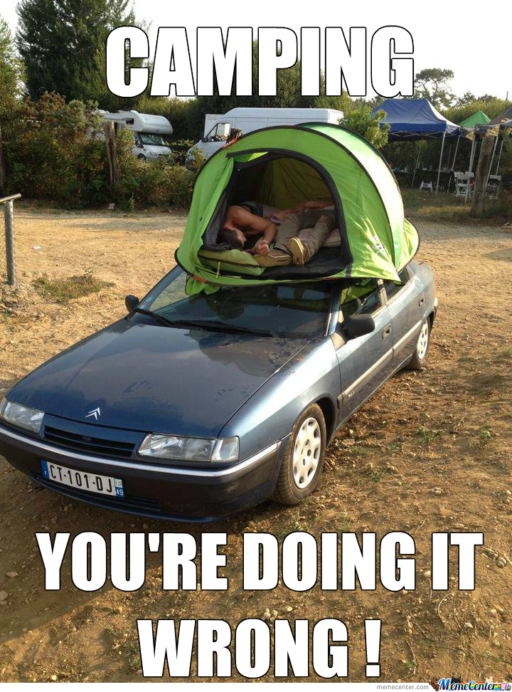 Camping Meme