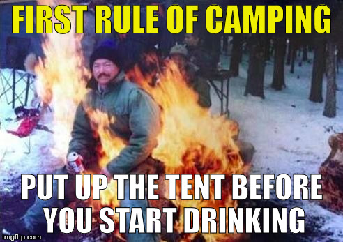 Camping Meme
