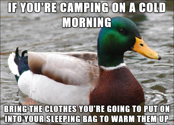 camping meme