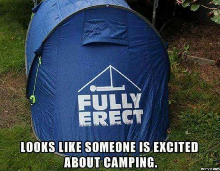 Camping Meme