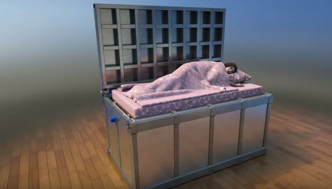 Metal Bed Earthquake Emergency Shelter
