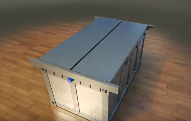 Metal Bed Earthquake Emergency Shelter