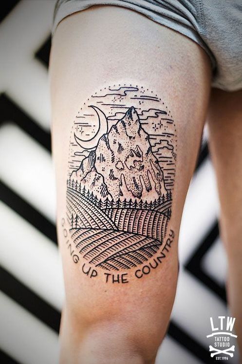 mountain-adventure-tattoo-photo-pinterest