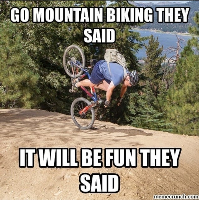Mountain Biking Memes