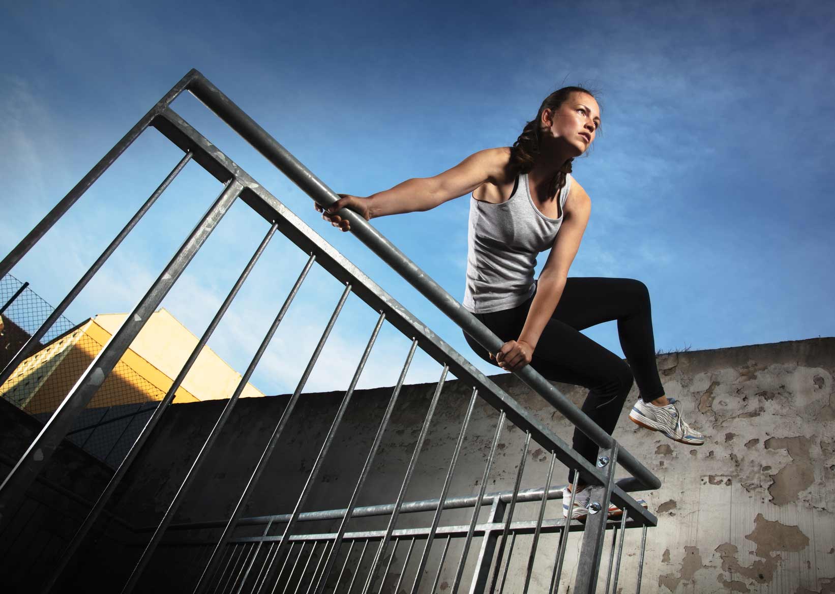 parkour banned lady large