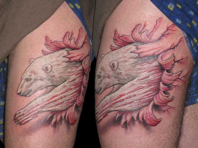 polar-bear-couple-tattoo-design