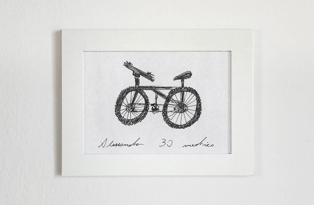 road bike sketch render 3