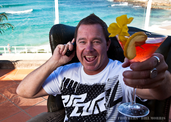 A recent Bondi Rescue shot of Rodd Kerr. Apparently he's  actually pretty sensible these days...