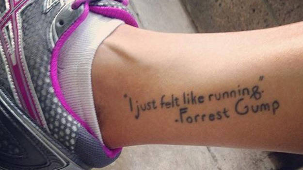 Running Tattoos