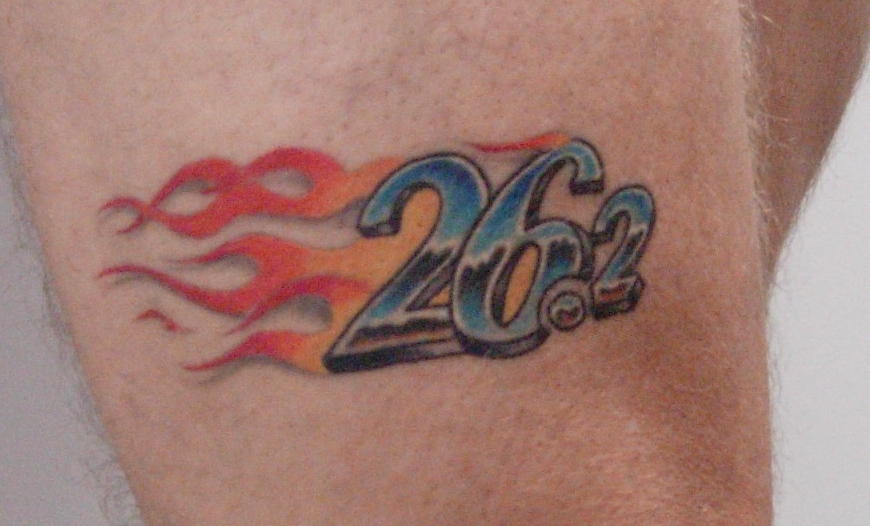 running tattoos