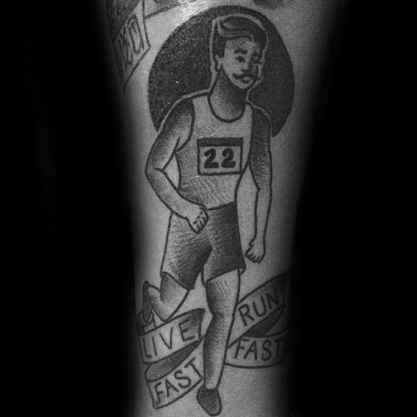 running tattoos