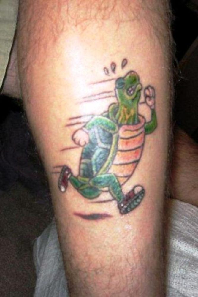 running tattoos