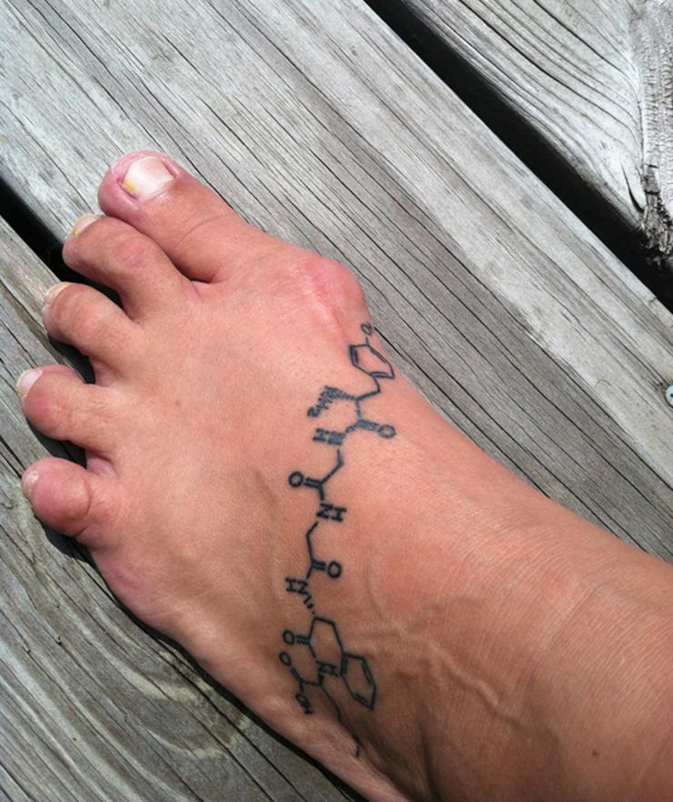 running tattoos