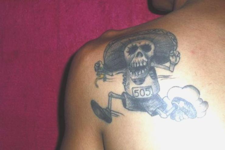 running tattoos