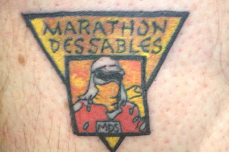 running tattoos
