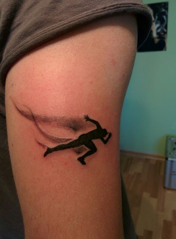 running tattoos
