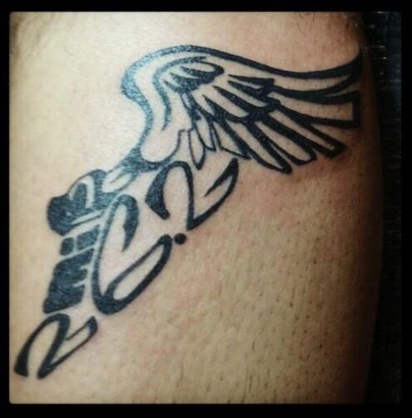 running tattoos