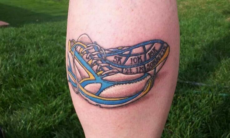running tattoos
