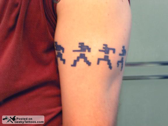 running tattoos