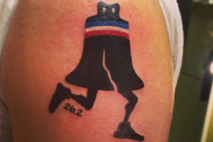 running tattoos