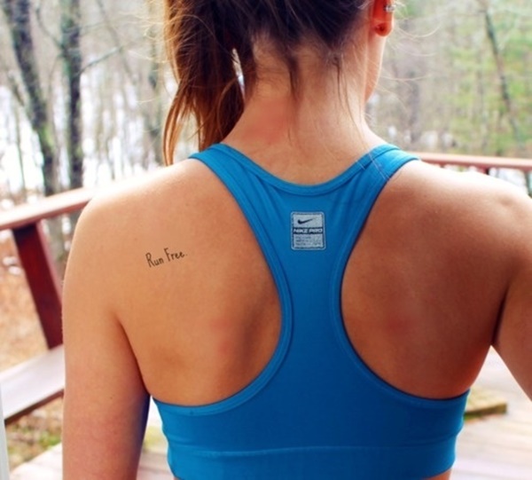 running tattoos
