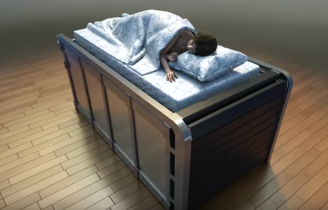 Metal Bed Earthquake Emergency Shelter