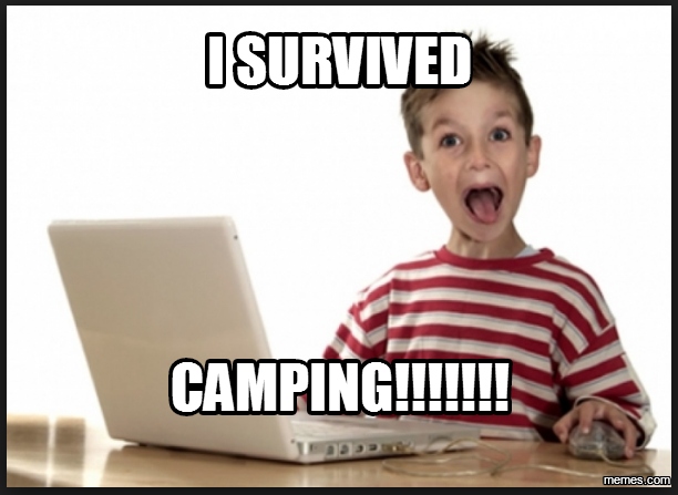camping meme