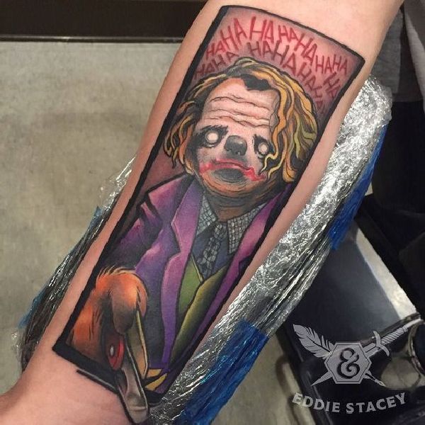 sloth tattoos
