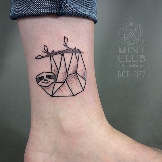 sloth tattoos