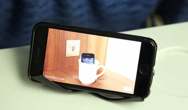 sunglasses phone stand