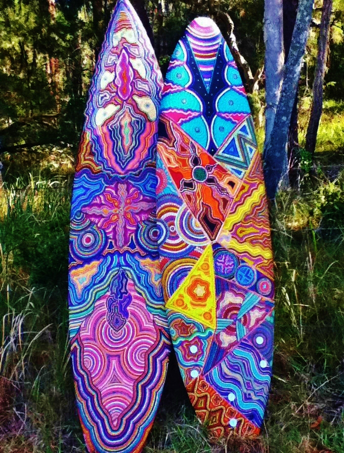 Cool Surfboard Graphics