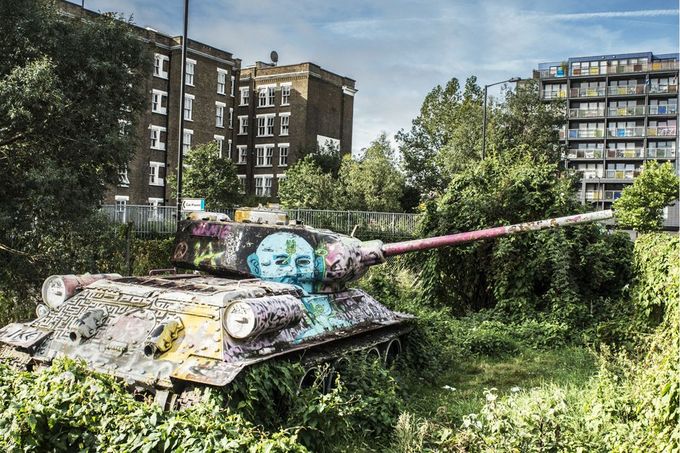 Abandoned Tank Bermondsey London