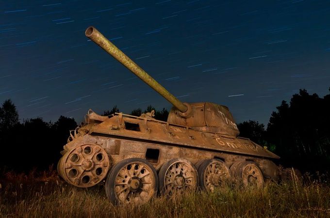 Tank Abandoned East Germany