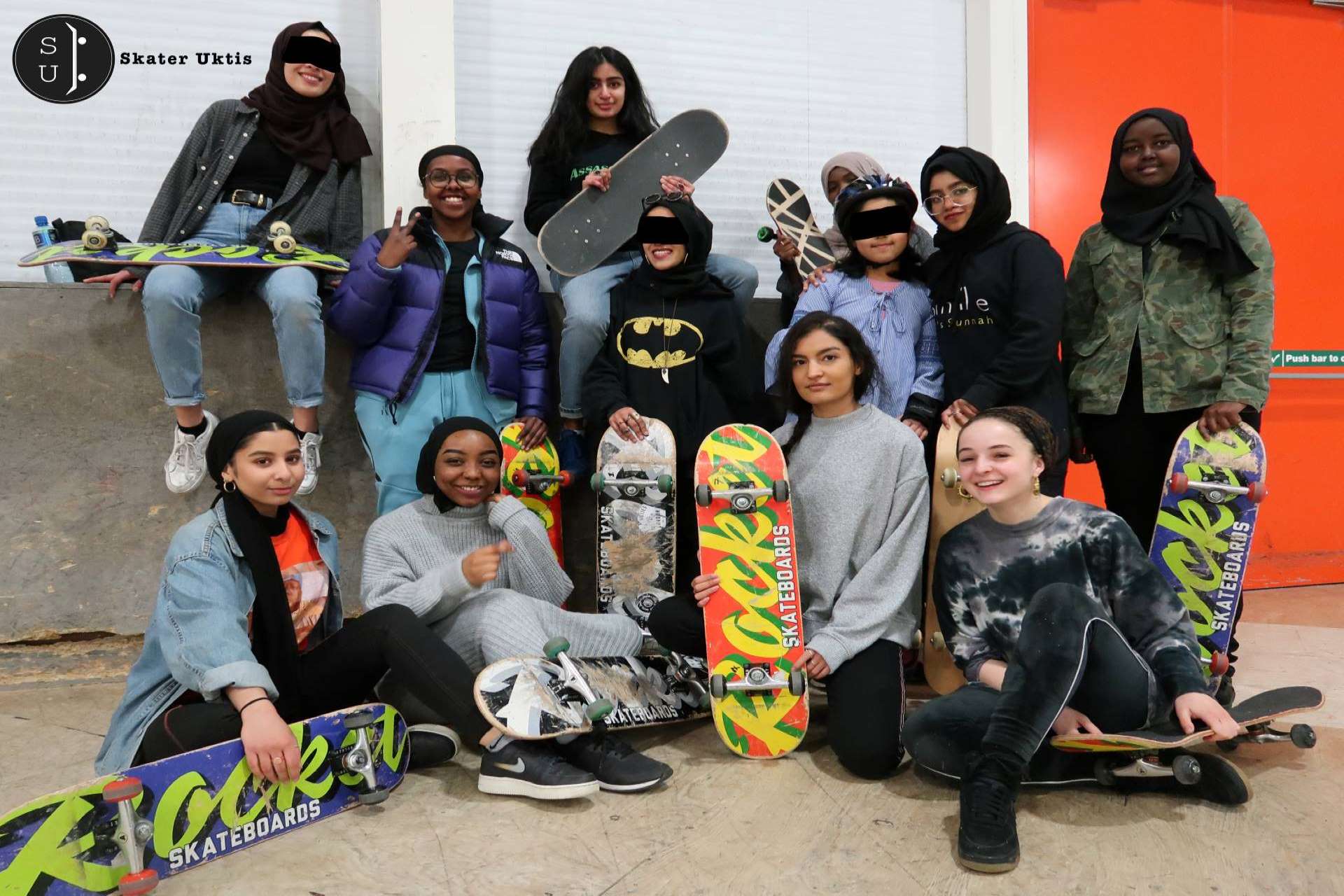 The Unstoppable Rise Of Young Muslim Women In Sports - Skater Uktis -