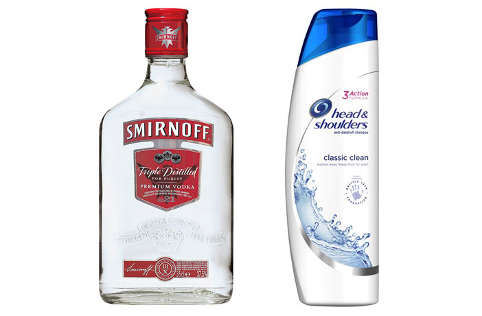 vodka-shampoo